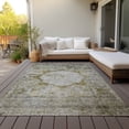 thumbnail image 6 of Addison Rugs Chantille Indoor/Outdoor Traditional Oriental Taupe Washable Rectangle Rug, 5' x 7'6", 6 of 6