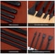 thumbnail image 3 of Kit de herramientas perforadoras de 4mm, herramientas de costura DIY, perforadoras de acero, cuero, artesanía, cordones, juego de cinceles para coser, 1/2/4/6 dientes, 4 piezas, 3 of 5