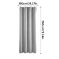thumbnail image 3 of Panneaux de Rideaux Occultants pour Chambre – Rideaux Isolants Phoniques pour Sommeil et Intimité, 3 of 6
