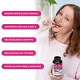 thumbnail image 6 of LIVS Women’s Multivitamin Gummies, Daily Vitamin Supplement for Her, Energy & Immune Support, Vegan, Berry Blend Flavor, 50 Count, 6 of 8