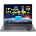 thumbnail image 1 of Ordinateur Portable Acer Chromebook Plus 514 14 Pouces FHD Tactile i3 8 Go 512 Go, 1 of 7
