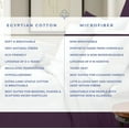 thumbnail image 4 of Kotton Culture 3Pc Oversized King Size Duvet Cover Set 100% Egyptian Cotton 1000 TC Plum, 4 of 4