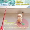 thumbnail image 2 of Wolfi Juguete para Gatos Varita con Plumas Interactivo Retráctil Interior Perseguir Ejercicio, 2 of 6