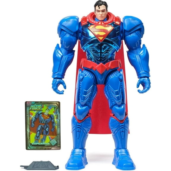 DC Comics, Metal Force Superman Action Figure, 12-Inch Extra Large Super Hero