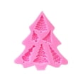 thumbnail image 2 of ZHAOCHENG Árbol de Navidad Santa Claus Elk copo de nieve molde de silicona DIY bastón de caramelo herramienta de decoración para hornear molde de Chocolate, 2 of 4
