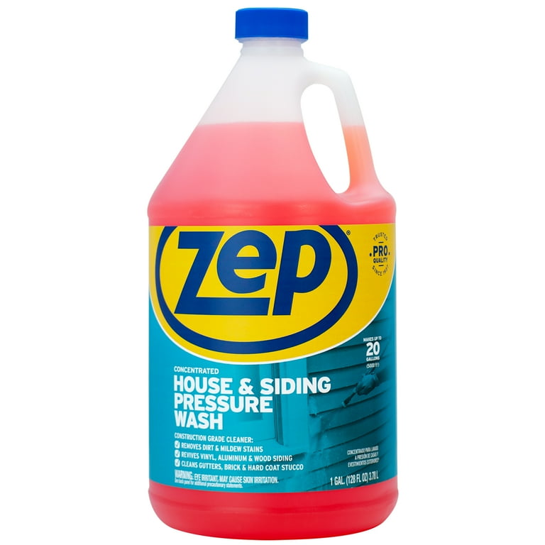 Zep House and Siding Pressure Wash Cleaner, Removes Dirt and