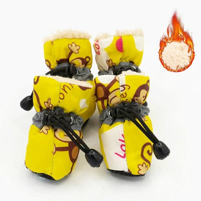 Pet Dog shoes Waterproof chihuahua Anti-slip boots zapatos para perro puppy cat socks botas sapato para cachorro chaussure chien ShopWise Round