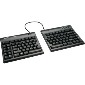 Kinesis Freestyle Solo 2™ Keyboard KB800PBUS (Best Laptop Style Keyboard)