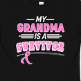 thumbnail image 4 of Inktastic My Grandma is a Survivor Breast Cancer Awareness Boys or Girls Baby T-Shirt, 4 of 5