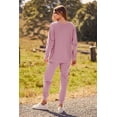 thumbnail image 2 of Conjunto de Buzo de 2 Piezas para Mujer PRETTYGARDEN Rosa Talla L, 2 of 8