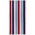 thumbnail image 6 of Kaufman 24 Pack 100% Cotton Multicolor Joey Cabana Stripe Beach Pool Towel 32" x 62", 6 of 7