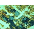 thumbnail image 1 of Ahgly Company Indoor Rectangle Abstract Turquoise Blue Modern Area Rugs, 3' x 5', 1 of 4