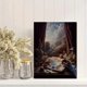 thumbnail image 2 of Qisvanset 12x16 Inch Templar Knight Armor Sword Canvas Print Wall Art, 2 of 5
