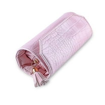 Hovmgk Jewelry Storage Roll, Travel Jewelry Pouch, Portable Jewelry Case, Vacation Foldable Organizer, Accessories Organizer Supplies, Tidy & Protect Jewelry for Travelers, Jewelry Lovers
