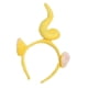 thumbnail image 1 of Diadema para niños 3D lindo dibujos animados felpa suave mano de obra exquisita niñas aro de pelo diadema amarillo, 1 of 5