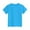 Z02-Sky Blue, variant on Toddler Shirts Girls Round Neck Solid Color Cotton Short Sleeve T-Shirt Casual Pullover Tops T-Shirts Toddler To Big Kid Sizes Orange 3-4 Years