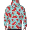 thumbnail image 7 of Salouo Watermelon Pattern Men's Fall Hoodie Sweatshirt,Sport Hoodie with Pockets for Men Pullover Casual Hooded Sweatshirt-4X-Large, 7 of 7