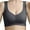 Black, variant on Comfort Bras for Women Women's Plus Size Cotton Unlined Underwire Bra-Pinch-Free Straps - Side and Back Smoothing Beige,5XL