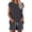 Dark Gray, variant on Womens Striped Summer 2 Piece Short Sets Short Sleeve T Shirts Drawstring Shorts Casual Outfits Lounge Pajama Sets