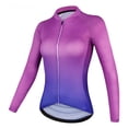 thumbnail image 2 of Maillot de ciclismo de montaña de secado rápido para mujer, camiseta de ciclismo transpirable de manga larga para otoño y primavera, 2 of 5
