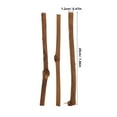 thumbnail image 2 of OULII 20 Pcs Wood Log Sticks for Christmas and Easter Decorations Coffee Colored 7.9Inch Long, 2 of 6