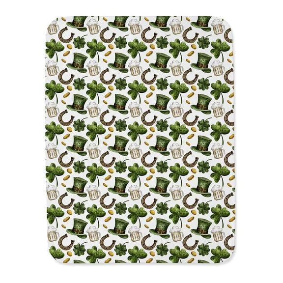 St Patrick's Day Pattern Blanket  -Image by Shutterstock,