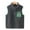 Dark Gray, variant on hoksml Boys Girls Double-faced Fleece Vest Kids Fashionable Sleeveless Warm Coat Fall Winter Color-blocked Zipper Vest