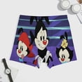 thumbnail image 3 of Animaniacs Mens Boxer Briefs Active Stretch Breathable Underwear, Comfortable Gym Boxer Briefs, 3 of 7