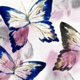 thumbnail image 2 of Isabelle Z 20x20 Black Ornate Wood Framed with Double Matting Museum Art Print Titled - Fluttering II, 2 of 4