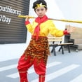 thumbnail image 4 of Disfraz de cosplay para el día del niño de Halloween, mitología china, viaje al oeste, ropa de actuación escénica de Sun Wukong, 4 of 5