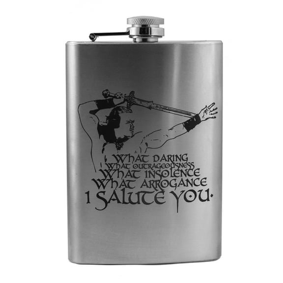 8oz What Daring Flask L1