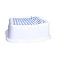 thumbnail image 4 of Inteprter Silla antideslizante de plástico para niños, taburete apilable para niños, silla de inodoro para baño y cocina Juegos de accesorios de baño Azul oscuro, 4 of 6
