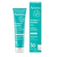 thumbnail image 1 of Aveeno Protect + Soothe Face Mineral Sunscreen SPF 30, Ideal for Sensitive Skin, Oat & Mineral Formula, Dries Sheer, UVA/UVB, Face Sunscreen, Fragrance Free, 1 of 9