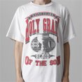thumbnail image 3 of SAINT Verano de alta calidad estampado cuello redondo jersey manga corta calle alta vintage casual camiseta suelta ropa de calle de gran tamaño, 3 of 6