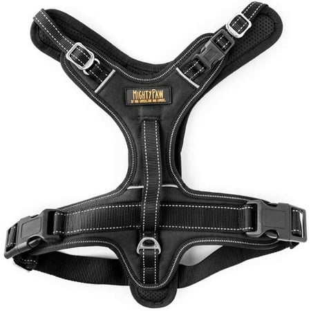 UPC: 0850007686178 | Mighty Paw Sport Harness 2.0 Padded Dog Harness Adjustable Neck and Chest Straps with Reflective Stitching
