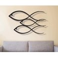 thumbnail image 1 of Metal Wall Decor - Fish Family - Metal Wall Decor Home Office Decor Bedroom Livi, 1 of 5
