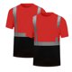 thumbnail image 1 of Camisetas Elvqul de Hombre Manga Corta Liso Economicas Rojo Cuello Redondo, 1 of 7