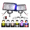 thumbnail image 1 of Faros De Lupa Auxiliares Led 6 Modos Luz De Advertencia Moto, 1 of 6