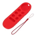 thumbnail image 3 of Remote Control Case, Non Slip Soft Silicone Remote Control Case Precise Cutouts With Lanyard For Well Protection Red, 3 of 8
