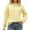 Yellow, variant on Oversized Sweaters for Women Fall Sweaters for Women Women's Sexy Bow Tied Back Knit Sweater With Open Back