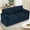 Blue, variant on ACMEASE 89 inch Comfortable 3 Seater Sofa w/Thick Seat & Backrest Cushion, Chenille Modern Couch with Soft Pillows Upholstered Sofa with Sturdy Frame for Bedroom, Office, Living Room, Orange