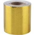 thumbnail image 1 of Rollo de cinta adhesiva de aluminio reflectante dorada para protección contra el calor para automóviles, 5 m x 5 cm, 1 of 5