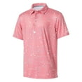 thumbnail image 1 of TINZ Haut d'Été Imprimé Ample Manches Courtes T-Shirt Léger Manches Longues Femmes Femmes Chemises Manches Longues Col Roulé Haut pour Femmes Pack T-Shirts Couleurs Unies Femmes Hauts de Randonnée, 1 of 2