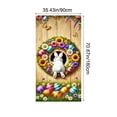 thumbnail image 3 of Wooowa Easter Festival Large Size Door Curtain Backdrop, for Party Room Garden Wall and Holiday Background Decor, 3 of 9