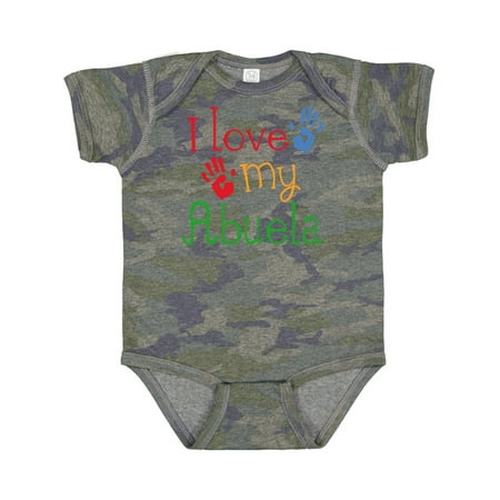 

Inktastic I Love My Abuela Gift Baby Boy or Baby Girl Bodysuit