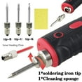 thumbnail image 3 of E10 Interface Soldering Iron Tips Welding Tips,USB Type/ Soldering Set Tip E1V6, 3 of 9