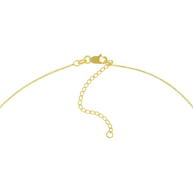  14K Rose Solid Gold Chain Necklace Extender 3 Inch