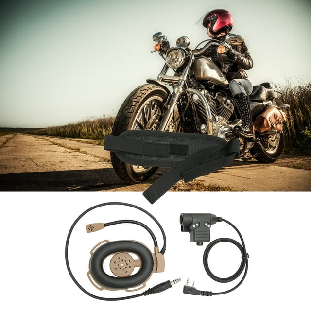 Headset HD01 Military Hunting Helmet Headset Adjustable Talkie Headset For TK-3107