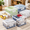 Transparent White-10.5 x 10.5 x 2.5 Inch - 8 Pack, variant on Plastic Storbags With Easy-glide Zipper Pack Of 6 Durabler Vinyl Zippered For Clothesersforters Blankets Sheets Bedding (15.7 X 1