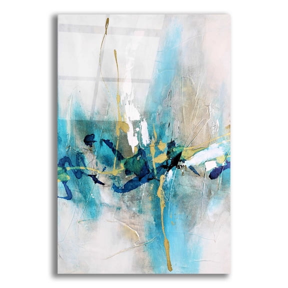Epic Art 'Expression 1' by Christov Art, Acrylic Glass Wall Art, 12"x16"